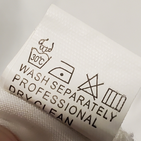 ☆ 3/35$ | White Sleeveless Crew Neck Lace Top In Size Large - Picture 7 of 7